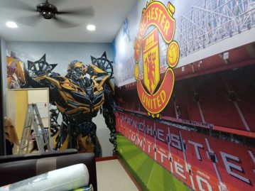 3D wallpaper printing