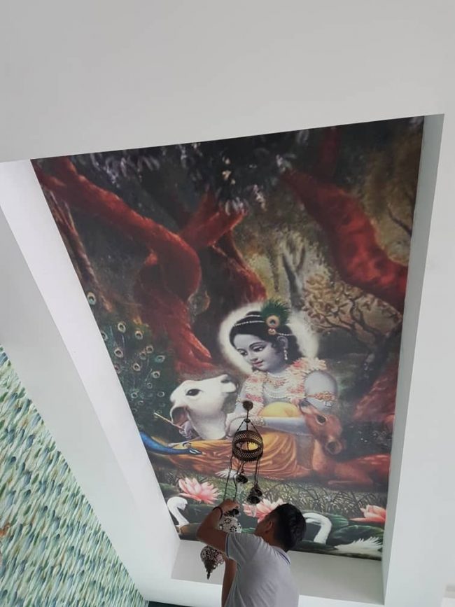 3D wallpaper printing