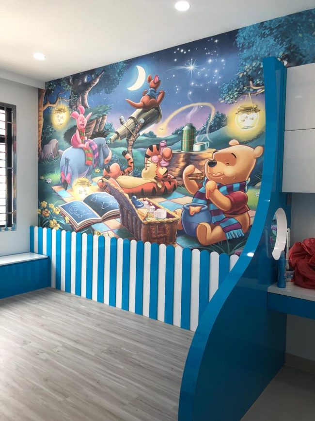 3D wallpaper printing