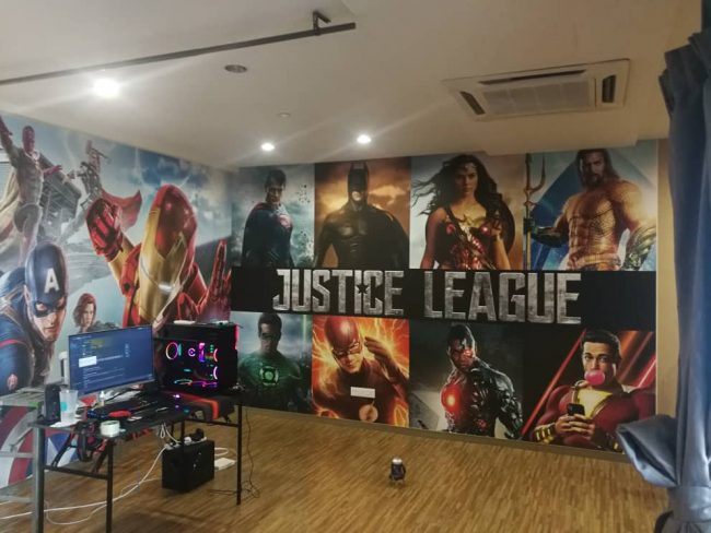 3D wallpaper printing