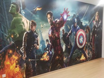 3D wallpaper printing