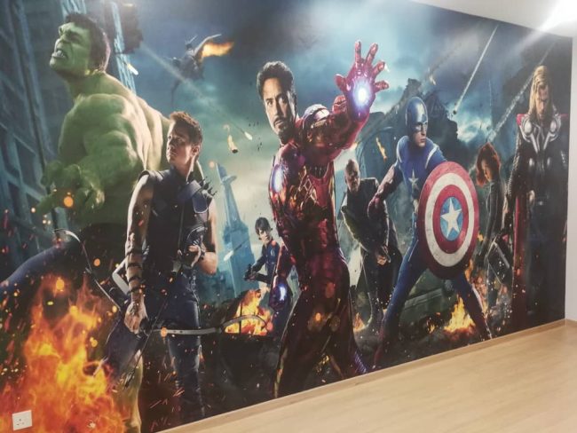 3D wallpaper printing