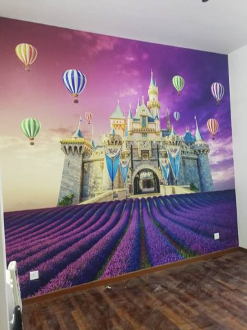3D wallpaper printing