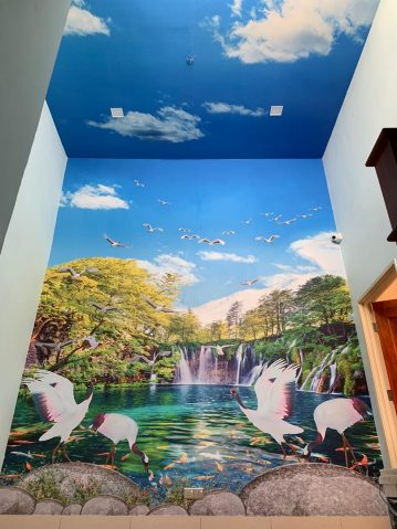 3D wallpaper printing