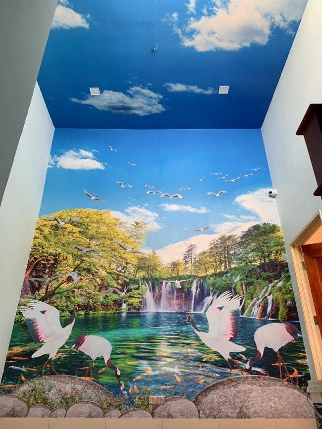 3D wallpaper printing