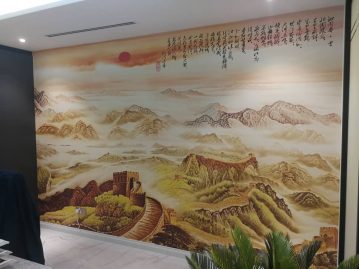 3D wallpaper printing