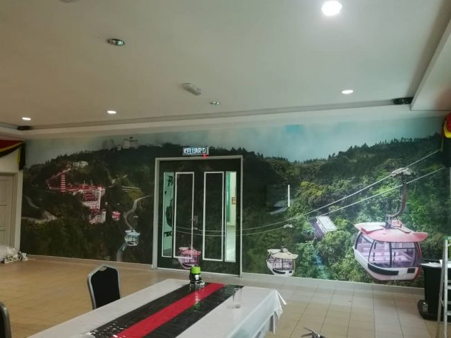 3D wallpaper printing