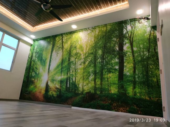 3D wallpaper printing
