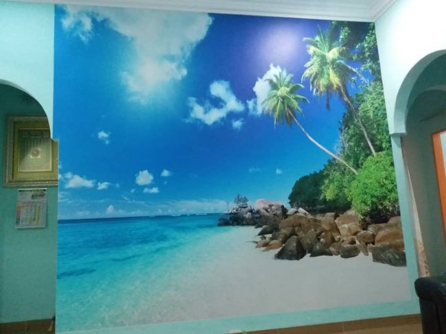 3D wallpaper printing