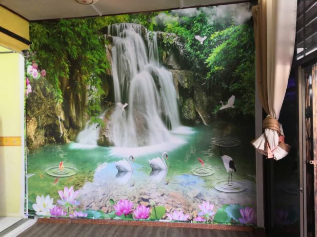 3D wallpaper printing