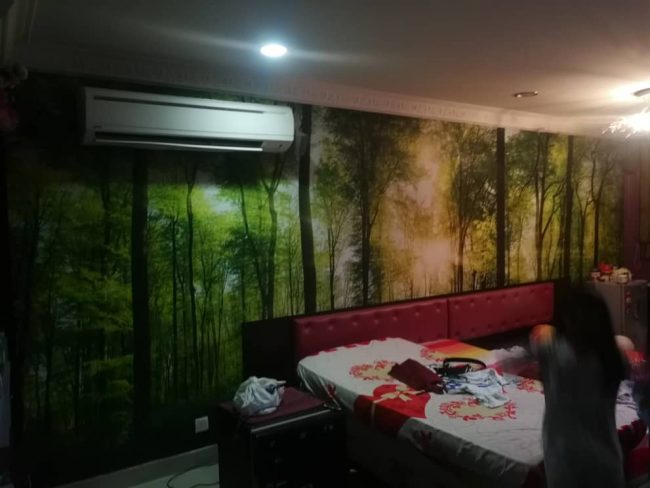 3D wallpaper printing