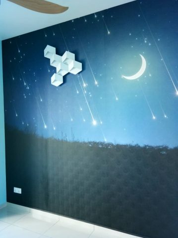 3D wallpaper printing