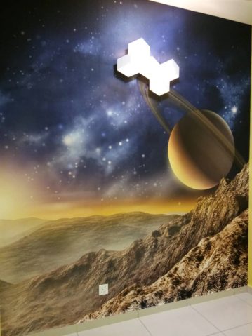 3D wallpaper printing