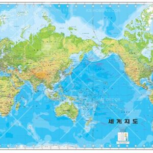 world map wallpaper printing