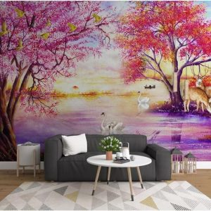 50% Discount Customize Wallpaper, Wall Sticker Canvas Printing