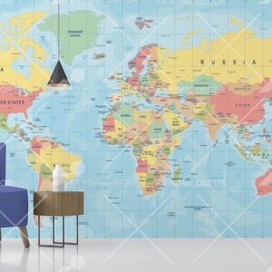 world map wallpaper