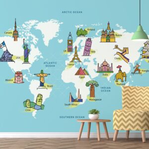 world map wallpaper