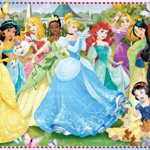 Disney Princess Character Mural 10570_1