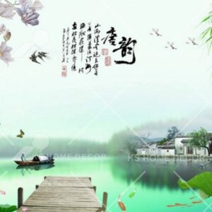Chinese Water Painting Art Oriental Mural 11572331