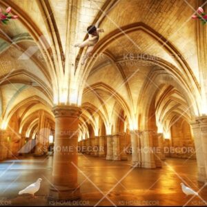 Interior The Prison of Marie Antoinette View Architectural Mural B13038403