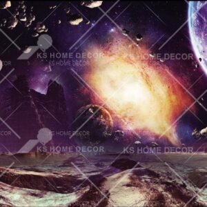 Amazing Planet Space Galaxy Universe Mural 13232841