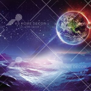 Amazing Planet Space Galaxy Universe Mural 13232854