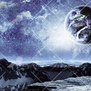 Planet Space Galaxy Universe Mural 13232911