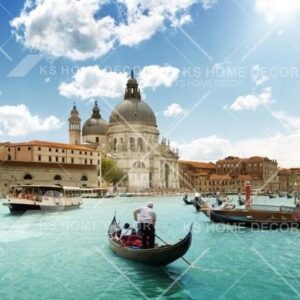 Santa Maria della Salute Scene Nature Architectural Mural B13406559