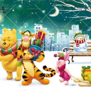 Winnie The Pooh and Friends Character Mural B13648795