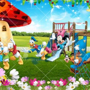Mickey Mouse and Friends Character Mural B13786773