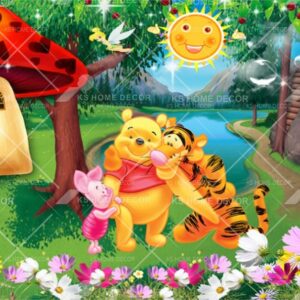 Winnie The Pooh and Friends Character Mural B13786863