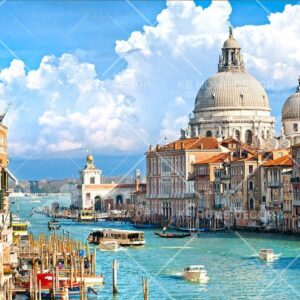 Grand Canal Scene Nature Architectural Mural B13833343