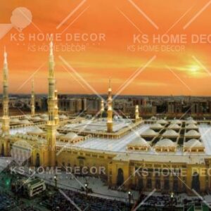 Sunset View Holy Mecca Madina Islamic Mural 13851358