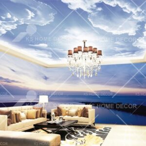 3D Sea Mountain View Nature Mural 13951120