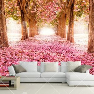 Spring Love Scene Nature Floral Mural 13997921