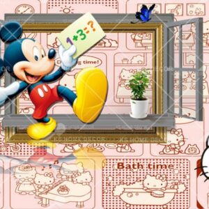 Mickey Mouse Character Mural B14073127