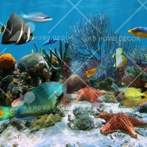Underwater Ocean Fishes Animal & Wildlifes Mural 14381555_xxl
