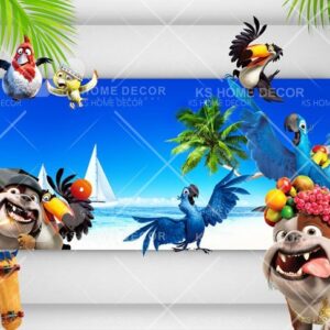 Rio Character Mural B14464726