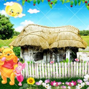 Winnie The Pooh and Friends Character Mural B14493427