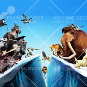 Ice Age Character Mural B14558895-1