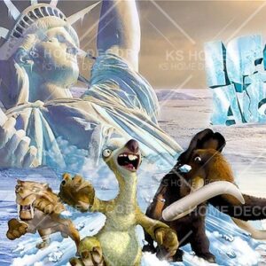Ice Age Character Mural B14558895-2