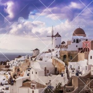Amazing Santorini Scene Nature Architectural Mural B14691990