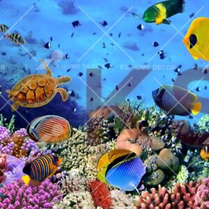 Underwater Ocean Fishes Animal & Wildlifes Mural 14709190_xxl