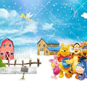 Winnie The Pooh and Friends Character Mural B14914464