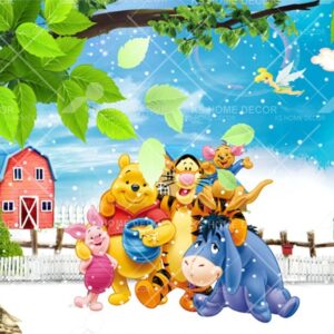 Winnie The Pooh and Friends Character Mural B14952842