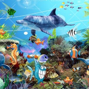 Ocean Fishes Nature Mural B15215417