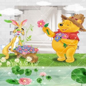 Winnie The Pooh Character Mural B15318800