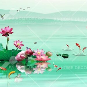 Chinese Water Painting Art Oriental Mural 15322163