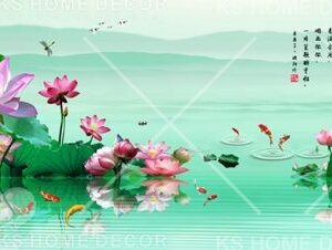 Chinese Water Painting Art Oriental Mural 15322163