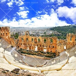 Odeon of Herodes Atticus View Nature Architectural Mural B15322961